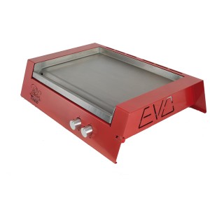 Plancha à gaz Evo rouge