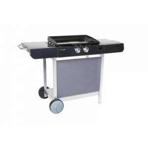 Plancha FINESTA 63 Cook in garden gaz sur chariot  (2 brûleurs)